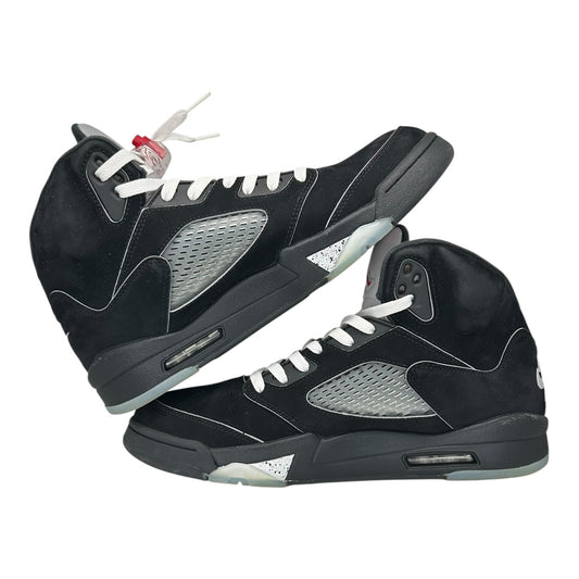 PREOWNED JORDAN 5 METALLIC SILVER
