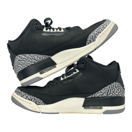PREOWNED JORDAN 3 OFF NOIR