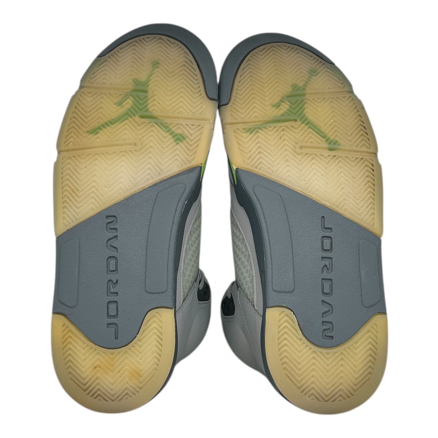 PREOWNED JORDAN 5 GREEN BEAN
