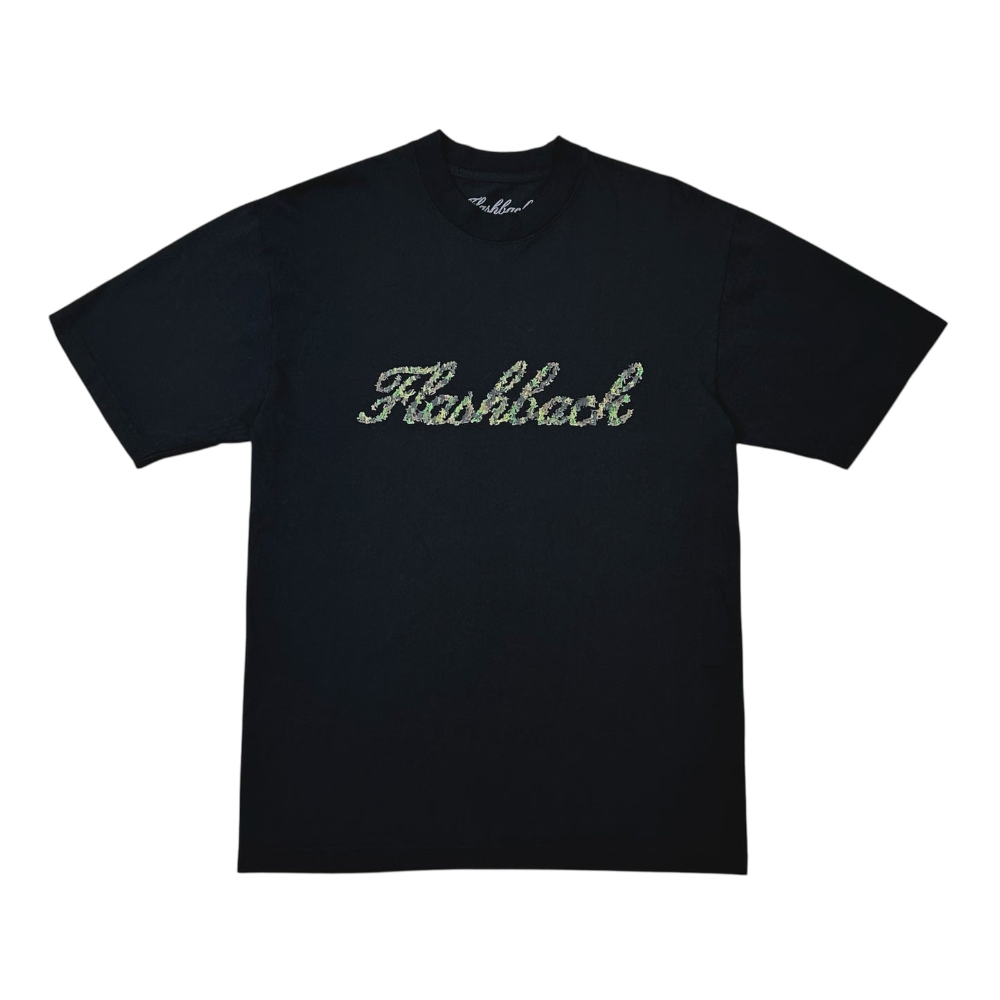 FLASHBACK TOY SOLDIER SCRIPT TEE BLACK