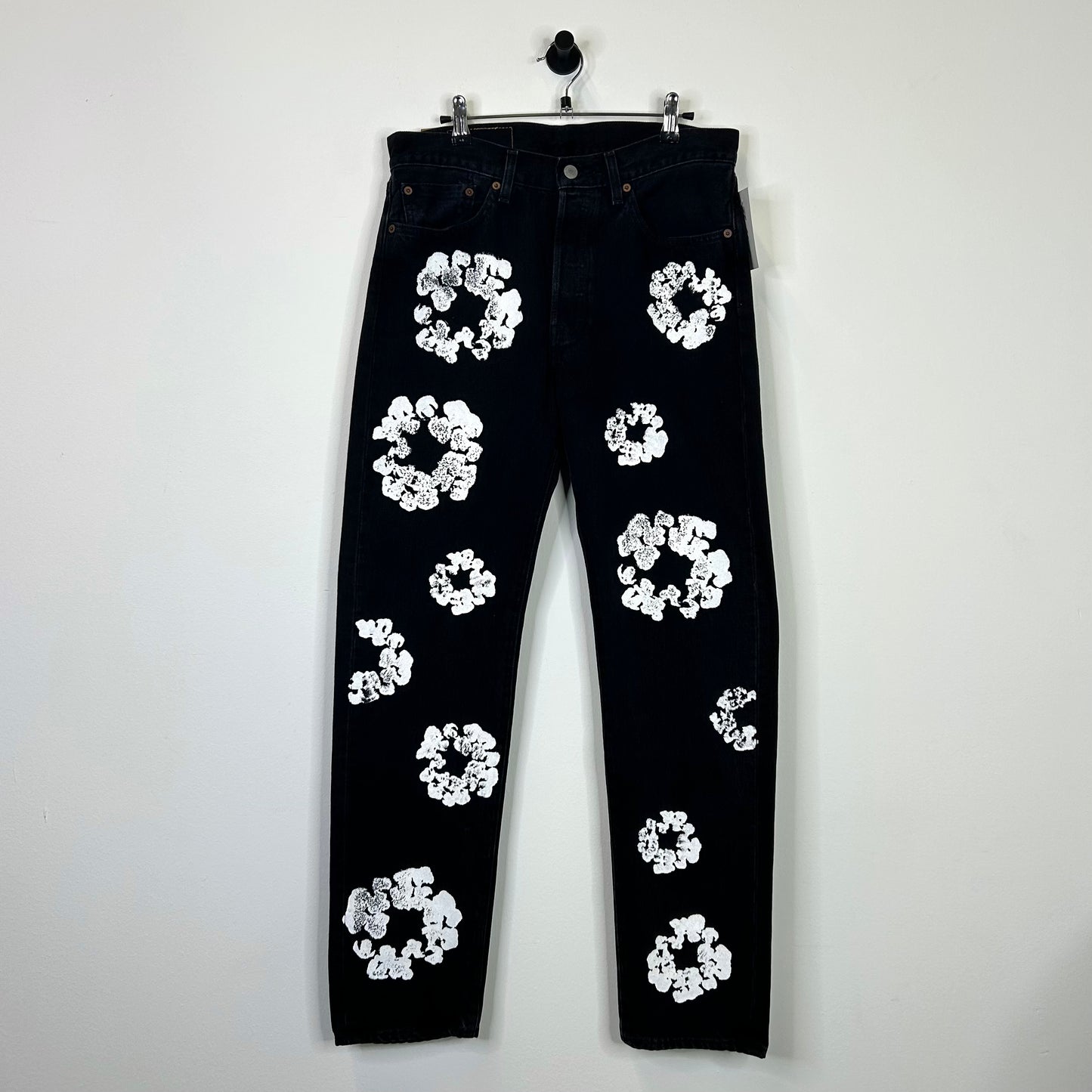 DENIM TEARS X LEVI PANT BLACK
