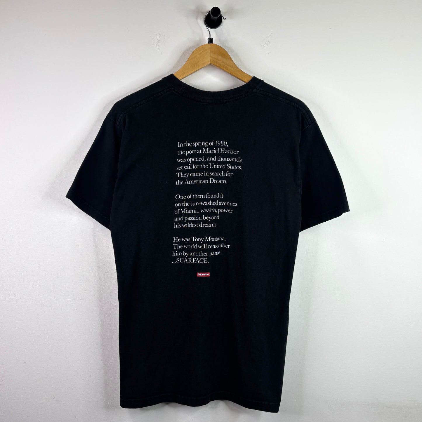 SUPREME SCARFACE SPLIT TEE