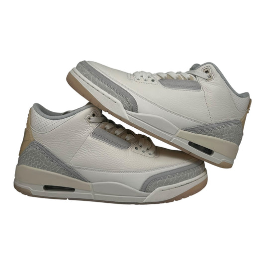 PREOWNED JORDAN 3 RETRO CRAFT IVORY