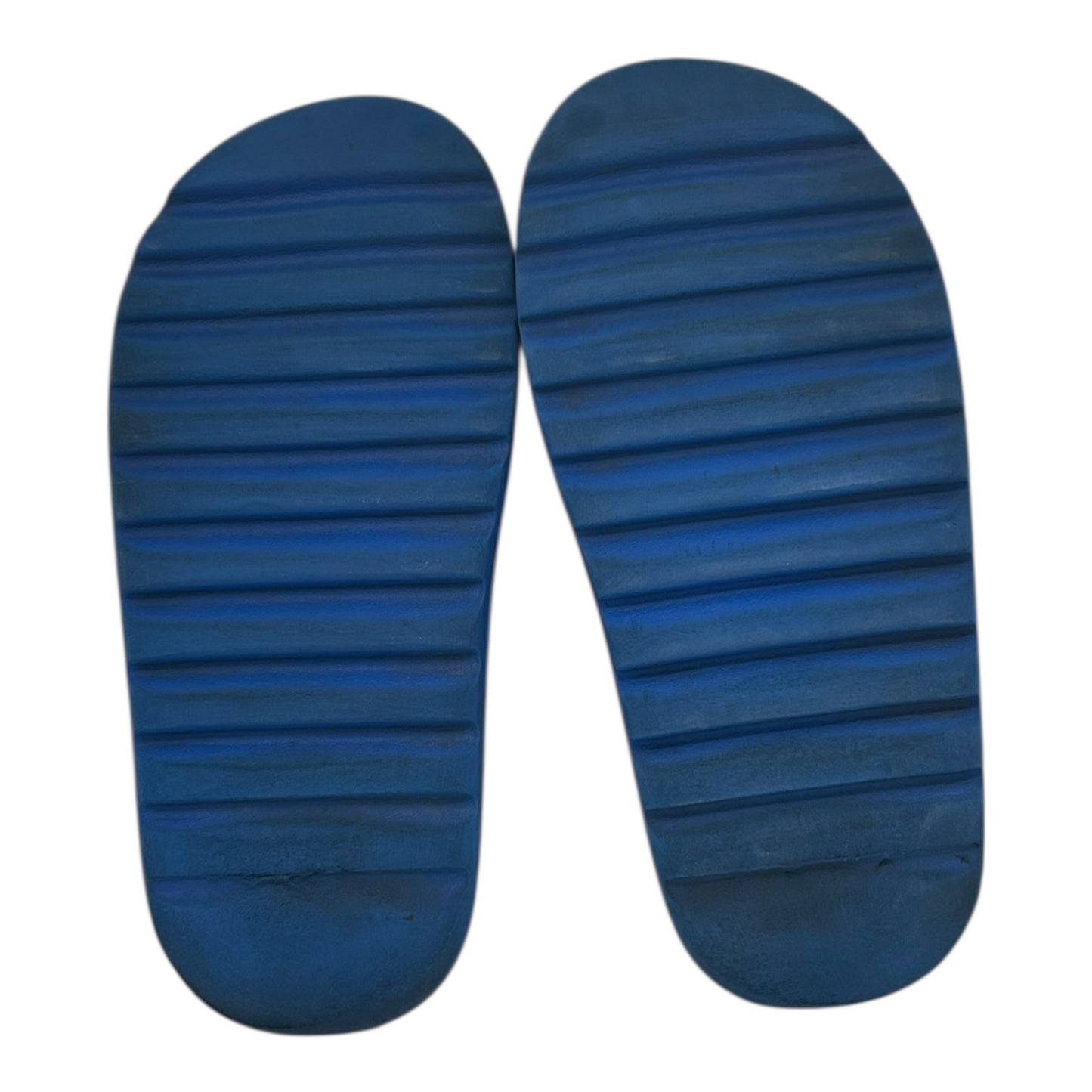 PREOWNED YEEZY SLIDE AZURE