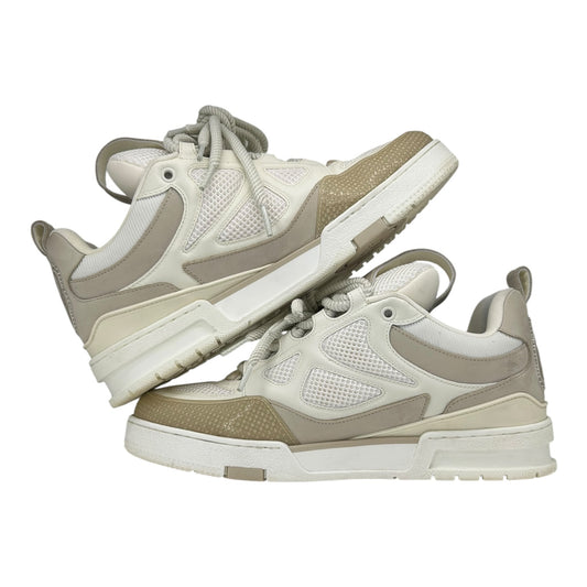 PREOWNED LOUIS VUITTON SKATE SNEAKER BEIGE WHITE