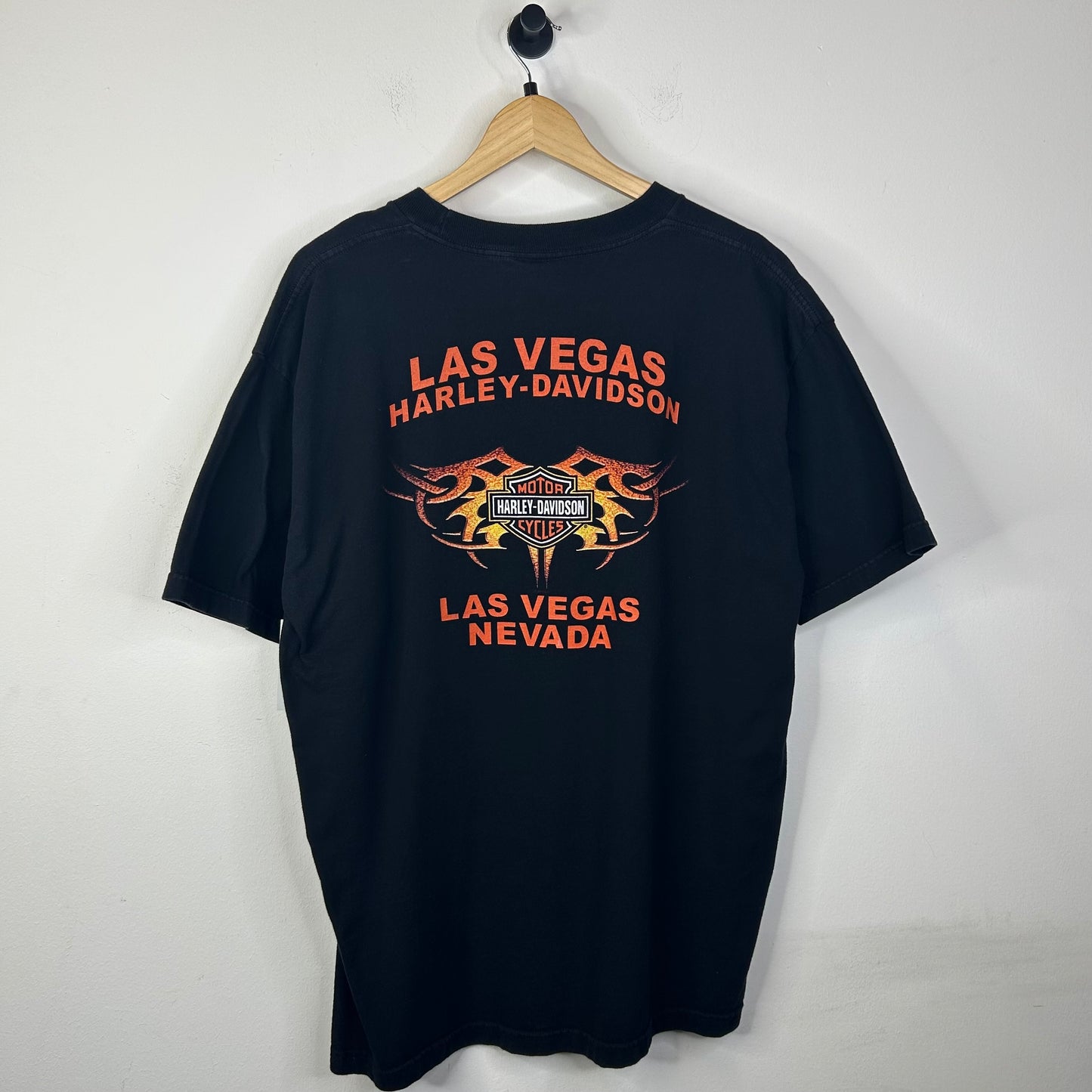 HARLEY DAVIDSON 2005 LAS VEGAS FLAME TEE