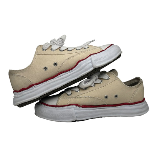 PREOWNED MAISON MIHARA SOLE CANVAS LOW TAN