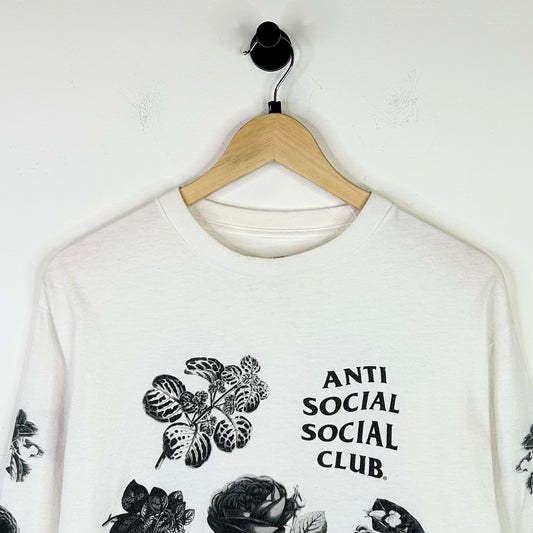 ANTI SOCIAL SOCIAL CLUB WHITE FLORAL LONG SLEEVE
