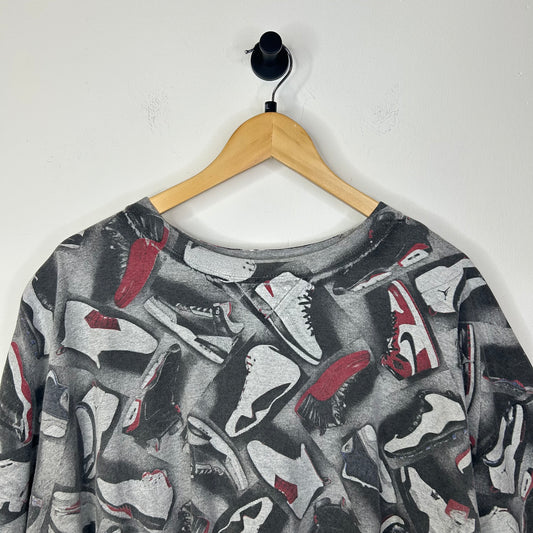 JORDAN BRED AOP TEE