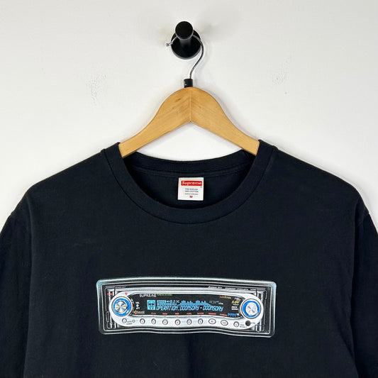 SUPREME MF DOOM RADIO BLACK TEE