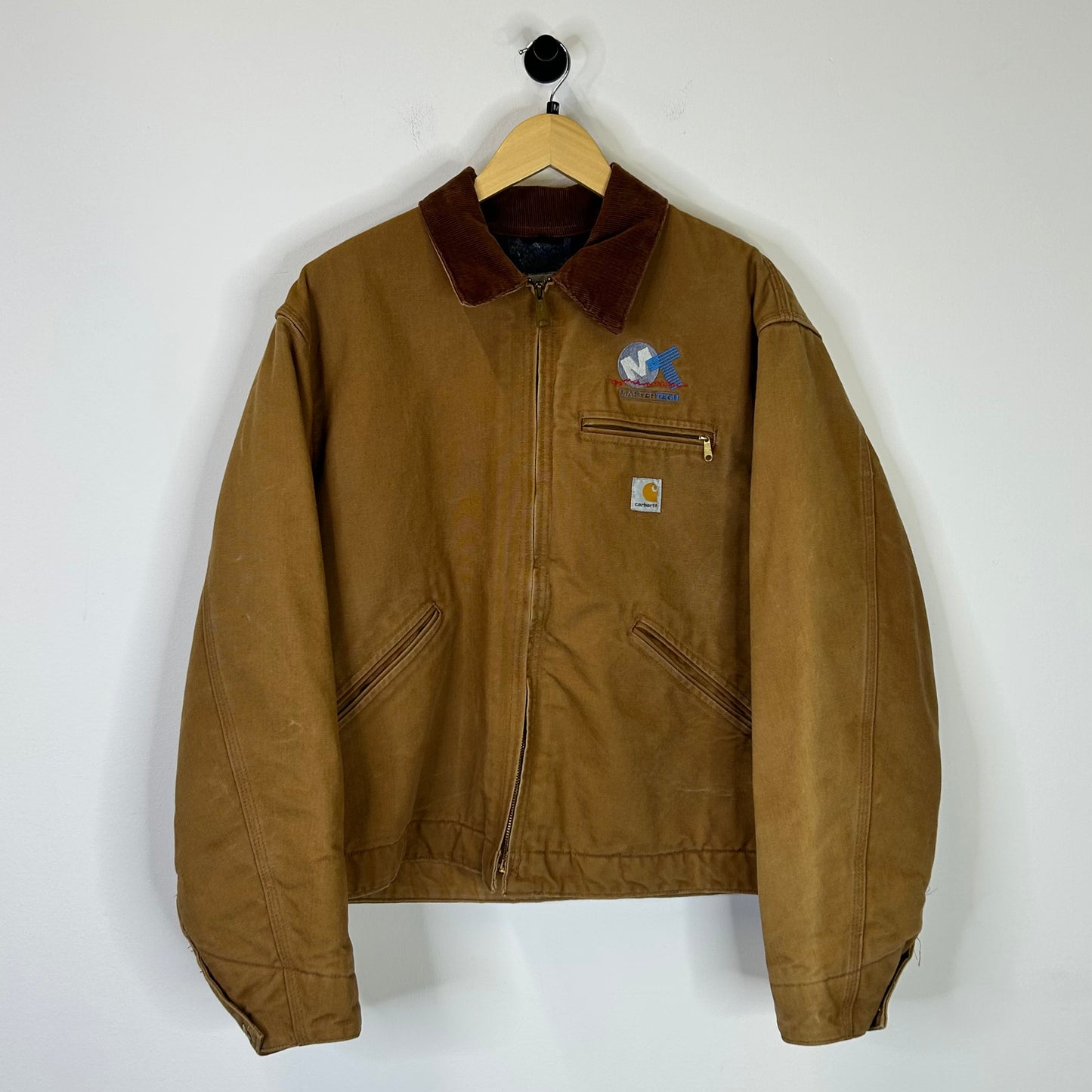 CARHARTT WHEAT MASTER TECH DETROIT JACKET