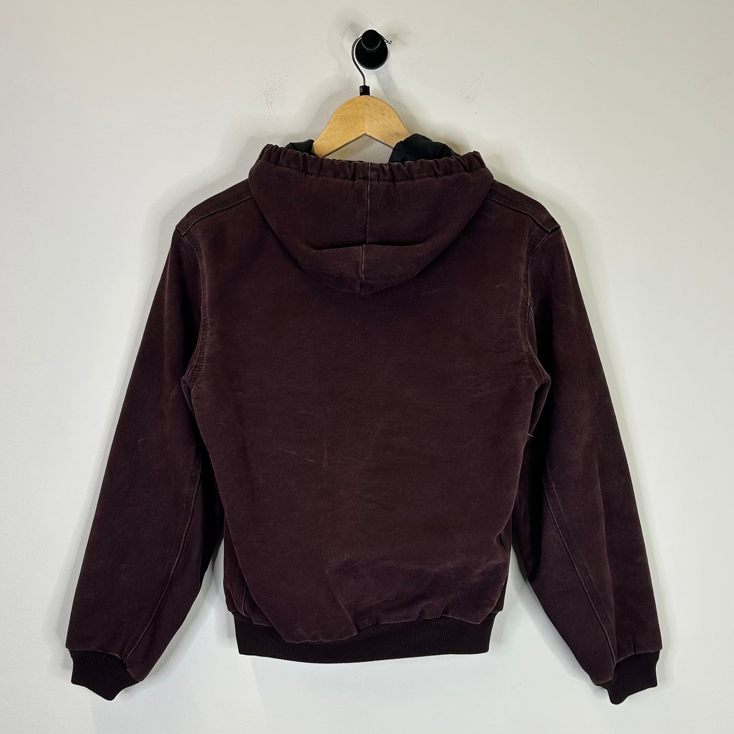 CARHARTT MAROON HOODED JACKET