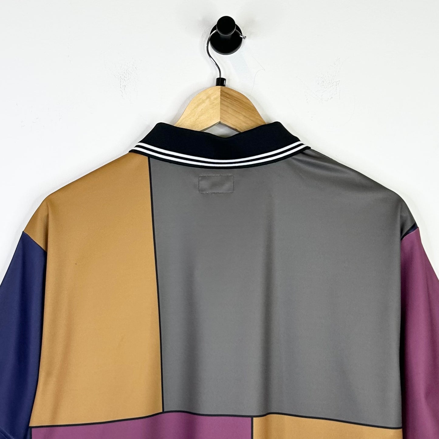 SUPREME COLORBLOCKED SOCCER POLO