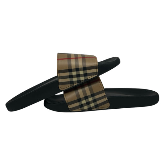PREOWNED BURBERRY SLIDE OG CHECK