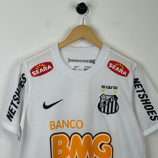 SANTOS NEYMAR JR JERSEY WHITE