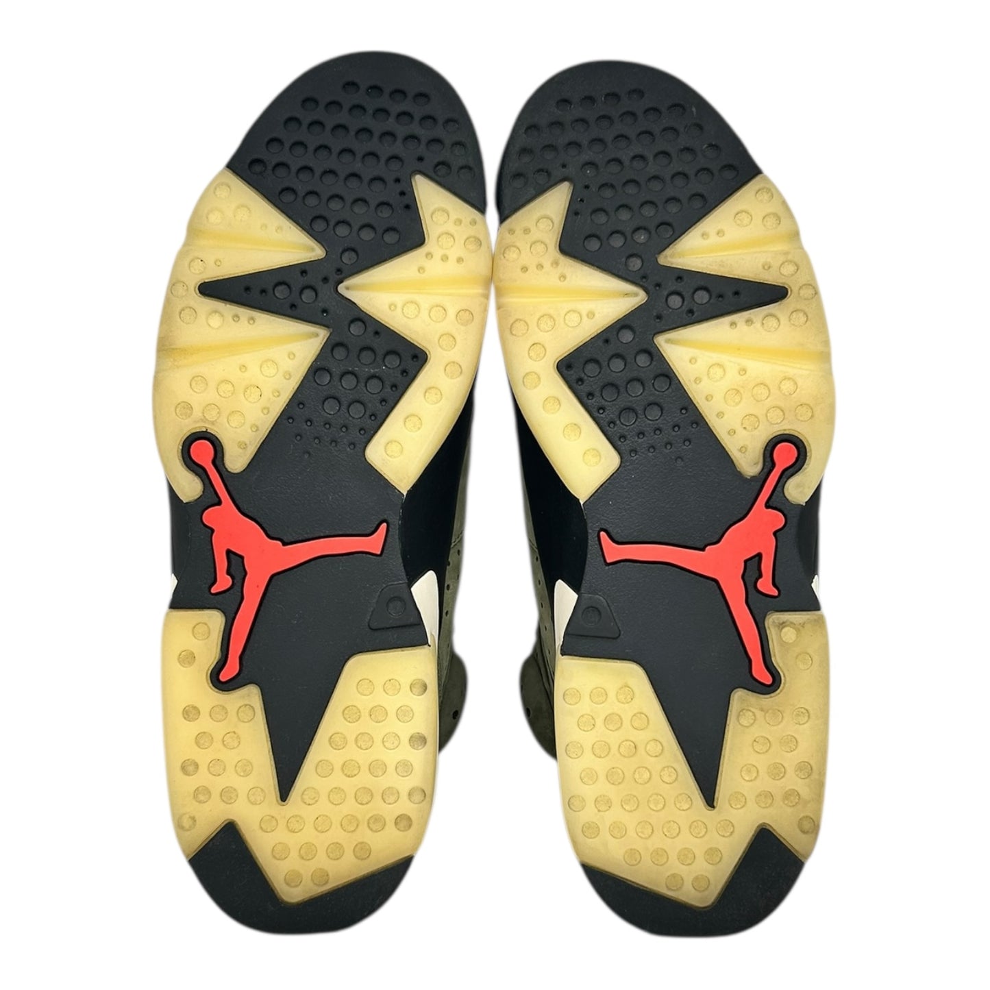 PREOWNED TRAVIS SCOTT X JORDAN 6 OLIVE