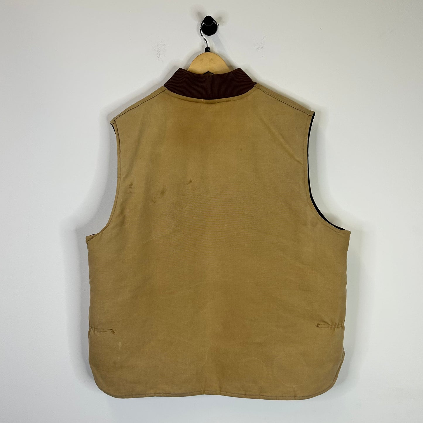 CARHARTT TAN AND BROWN VEST