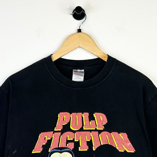 PULP FICTION CARTOON LOGO TEE