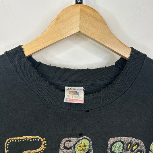 PEARL JAM FADED AND DISTRESSED HAWAII T SHIRT