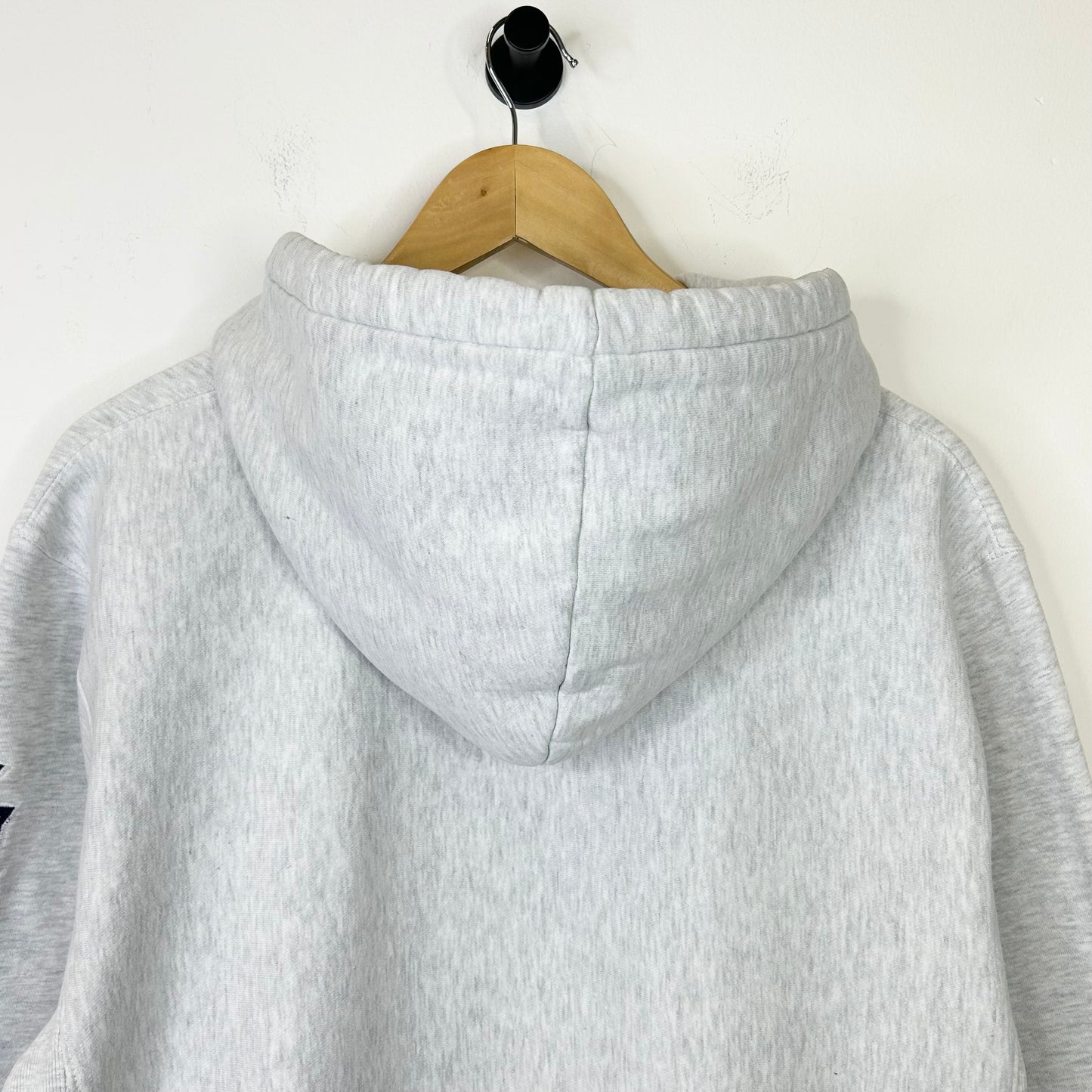 MARQUETTE GREY WEAVE HOODIE