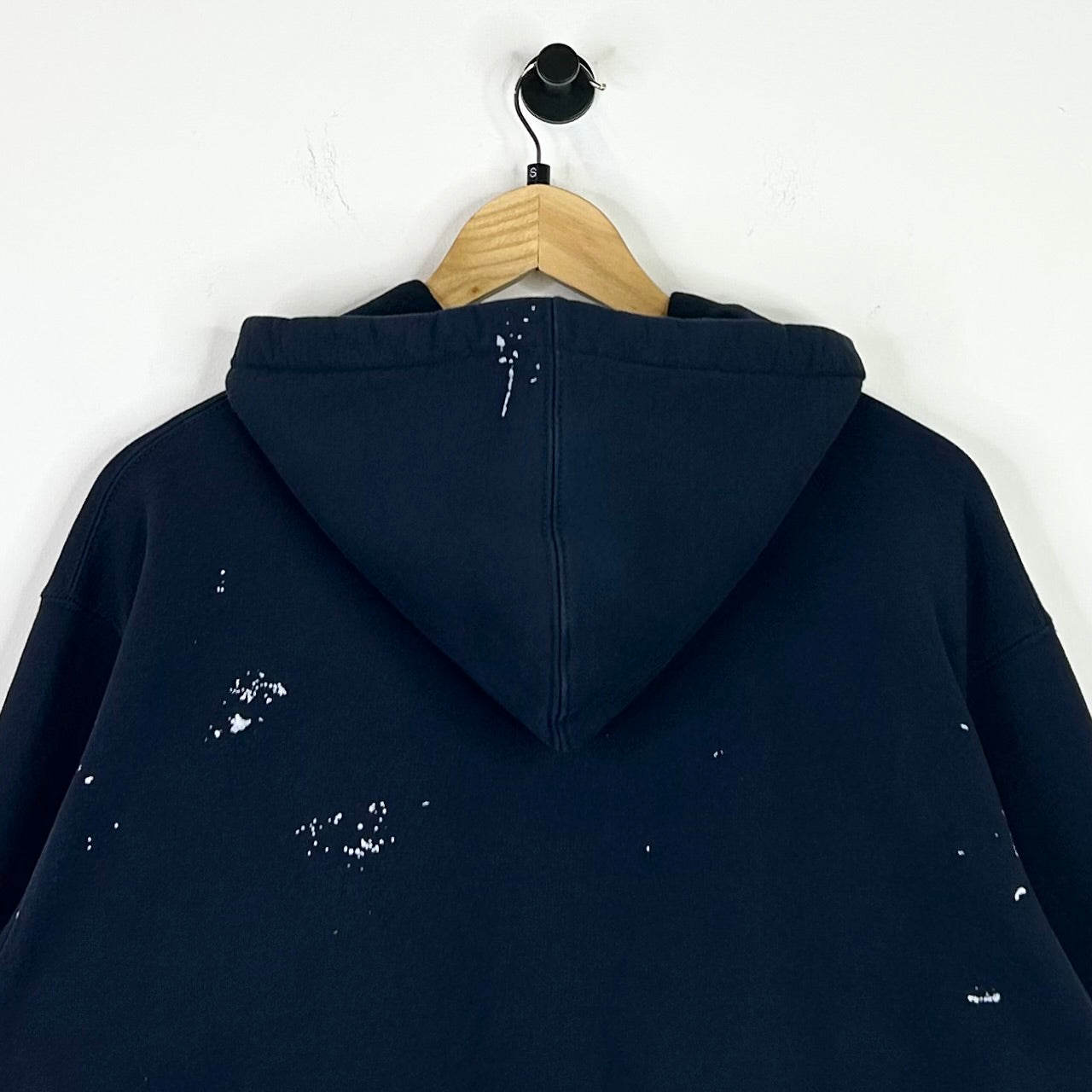 SUPREME x MM6 BOX LOGO ZIP UP HOODED SWEATSHIRT NAVY