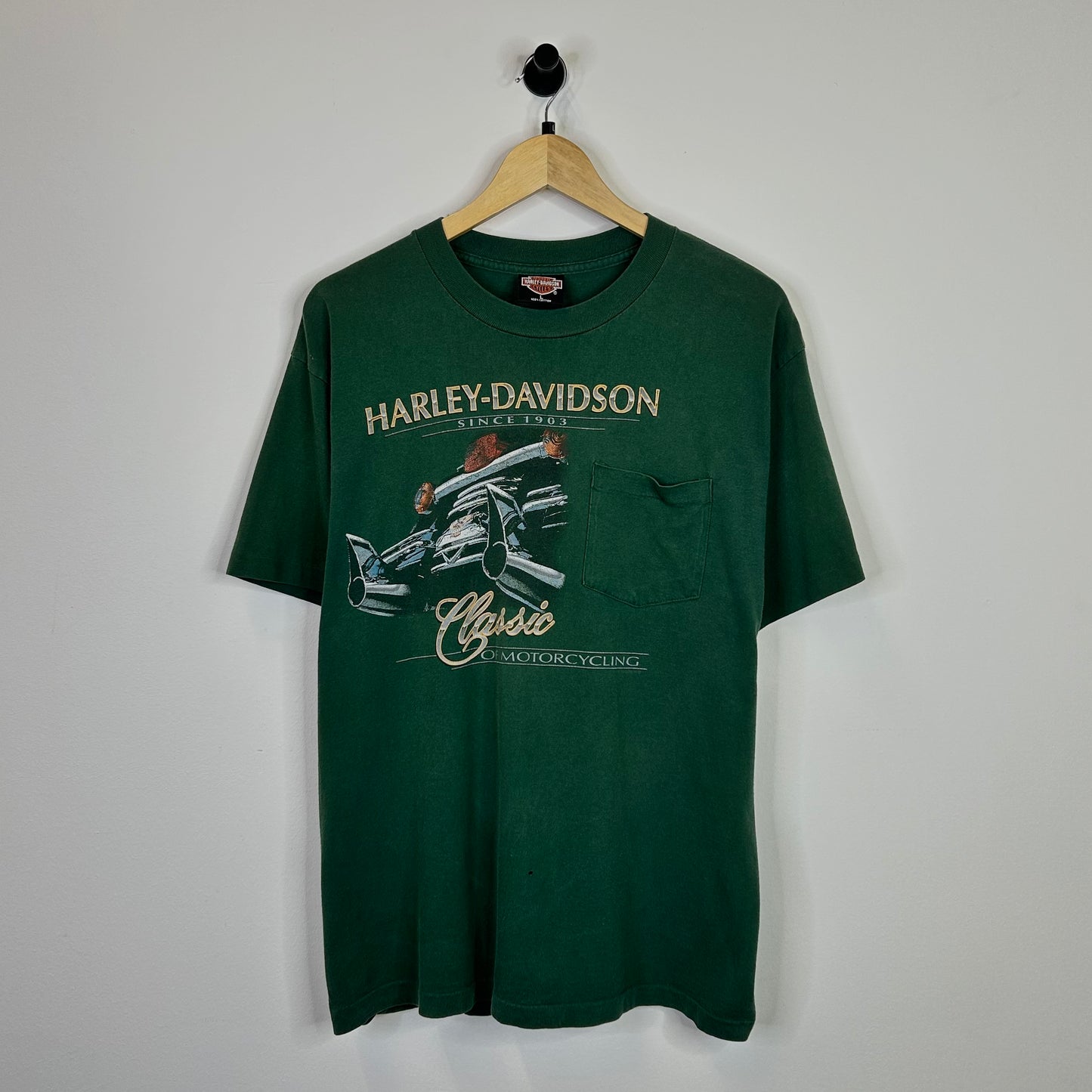 HARLEY DAVIDSON KONA HAWAII GREEN TEE