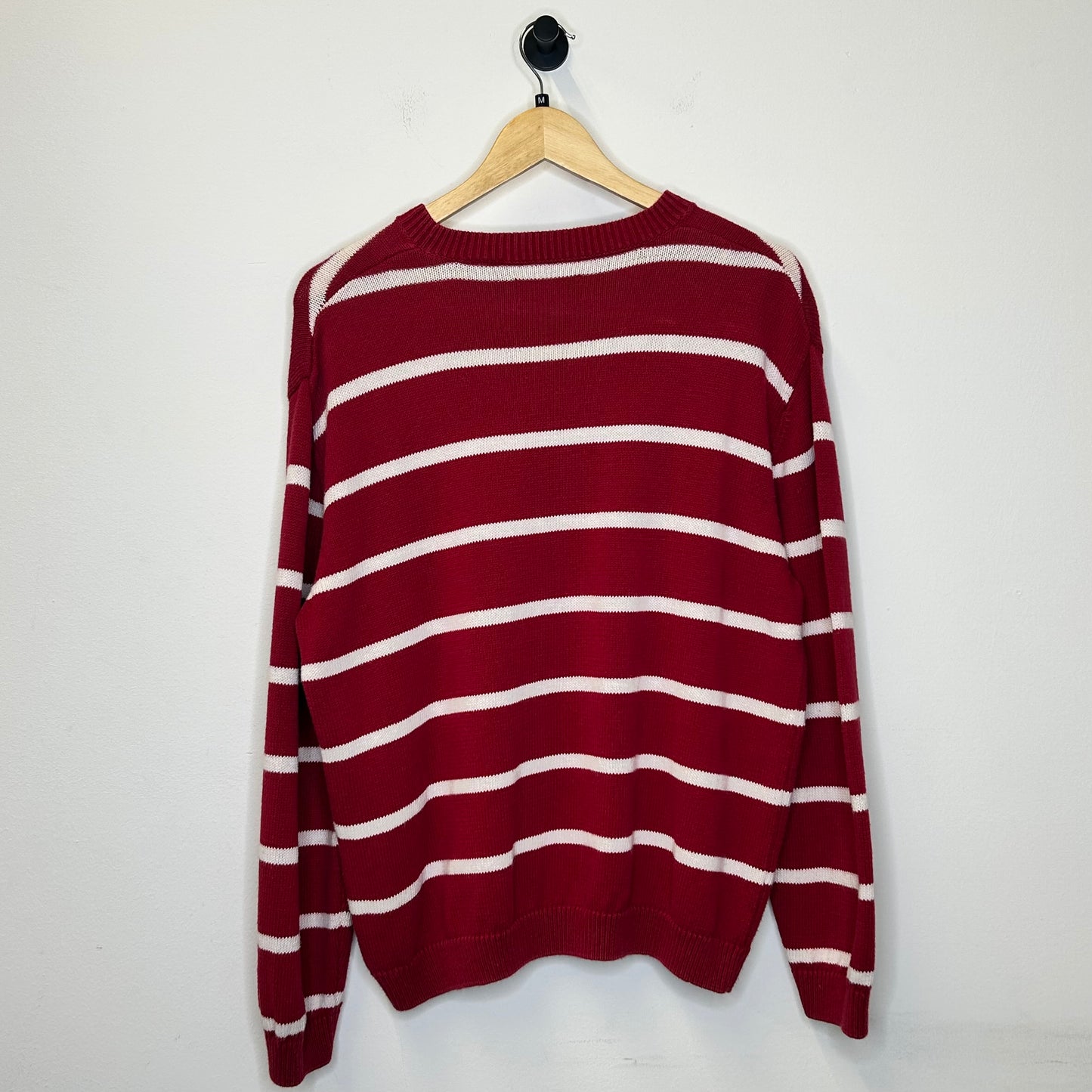 WISCONSIN STRIPED SWEATER