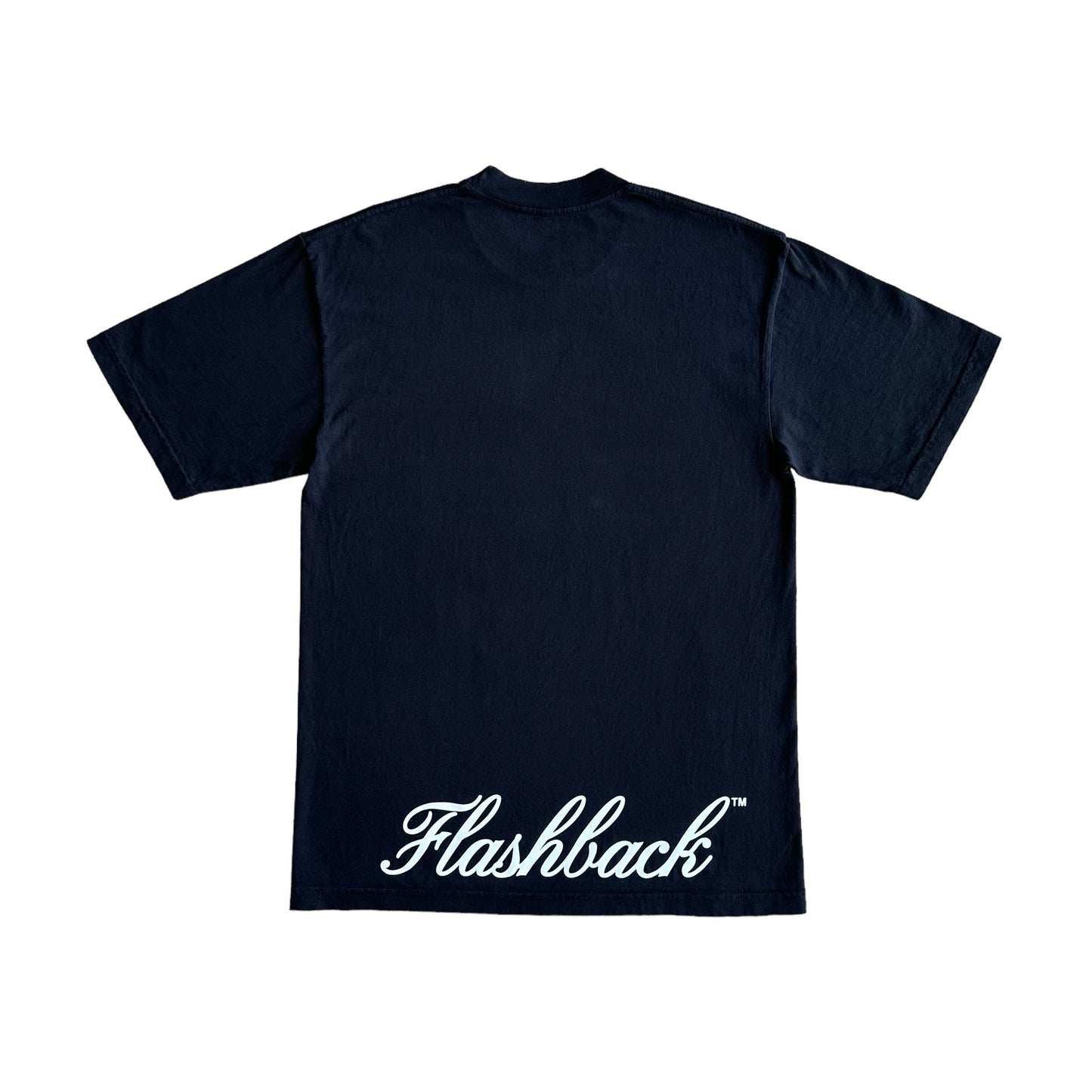 Flashback Logo Tee (Black/White)