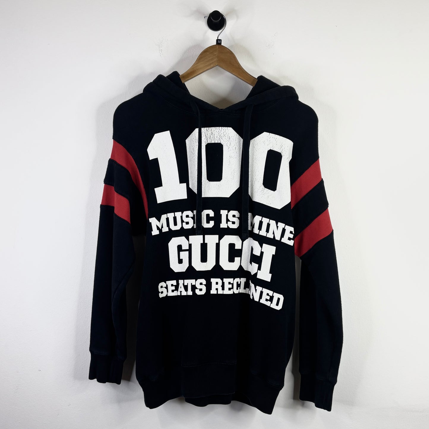 100 MUSIC IS MINE GUCCI HOODIE