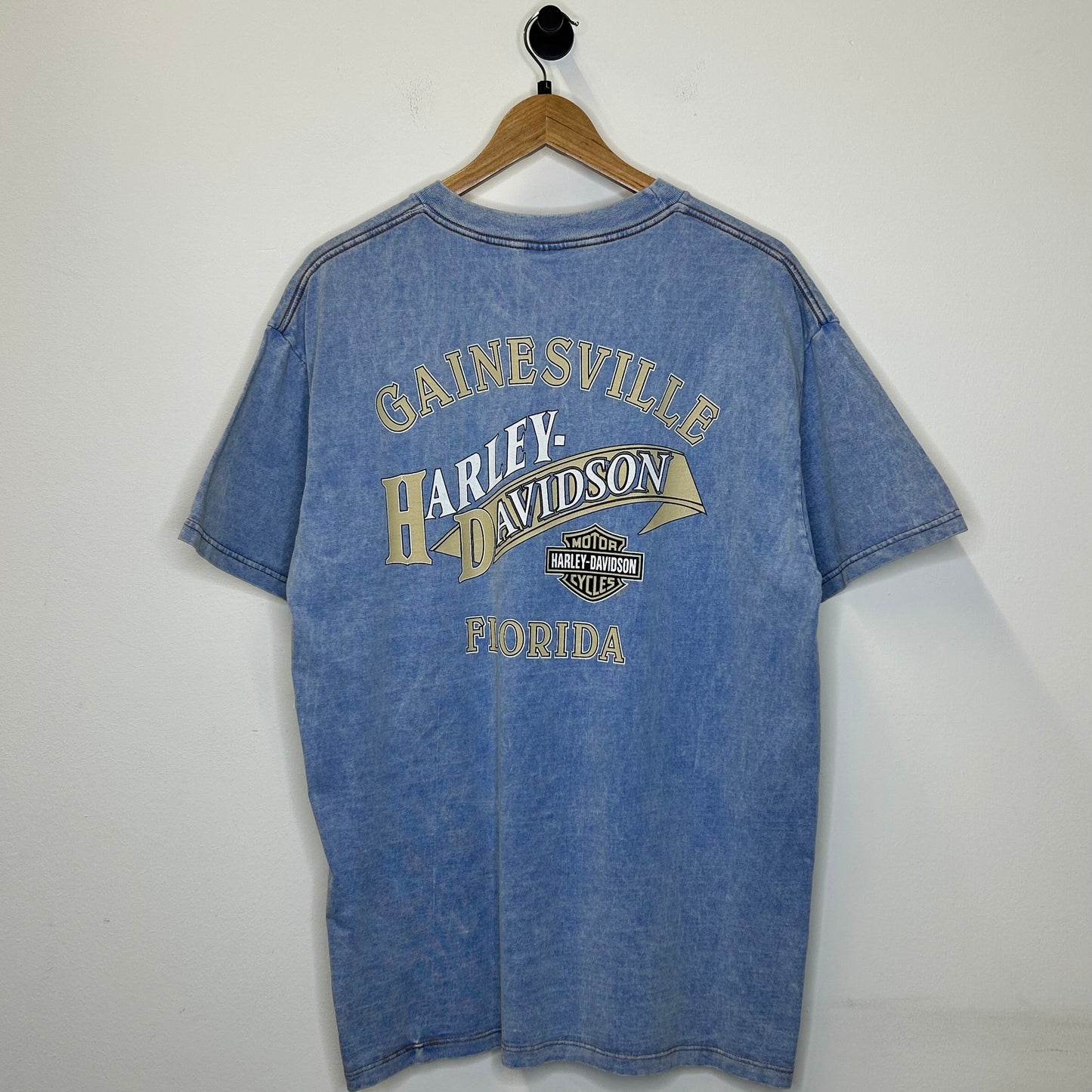 2000 HARLEY DAVIDSON FLORIDA BLUE STONE WASH TEE