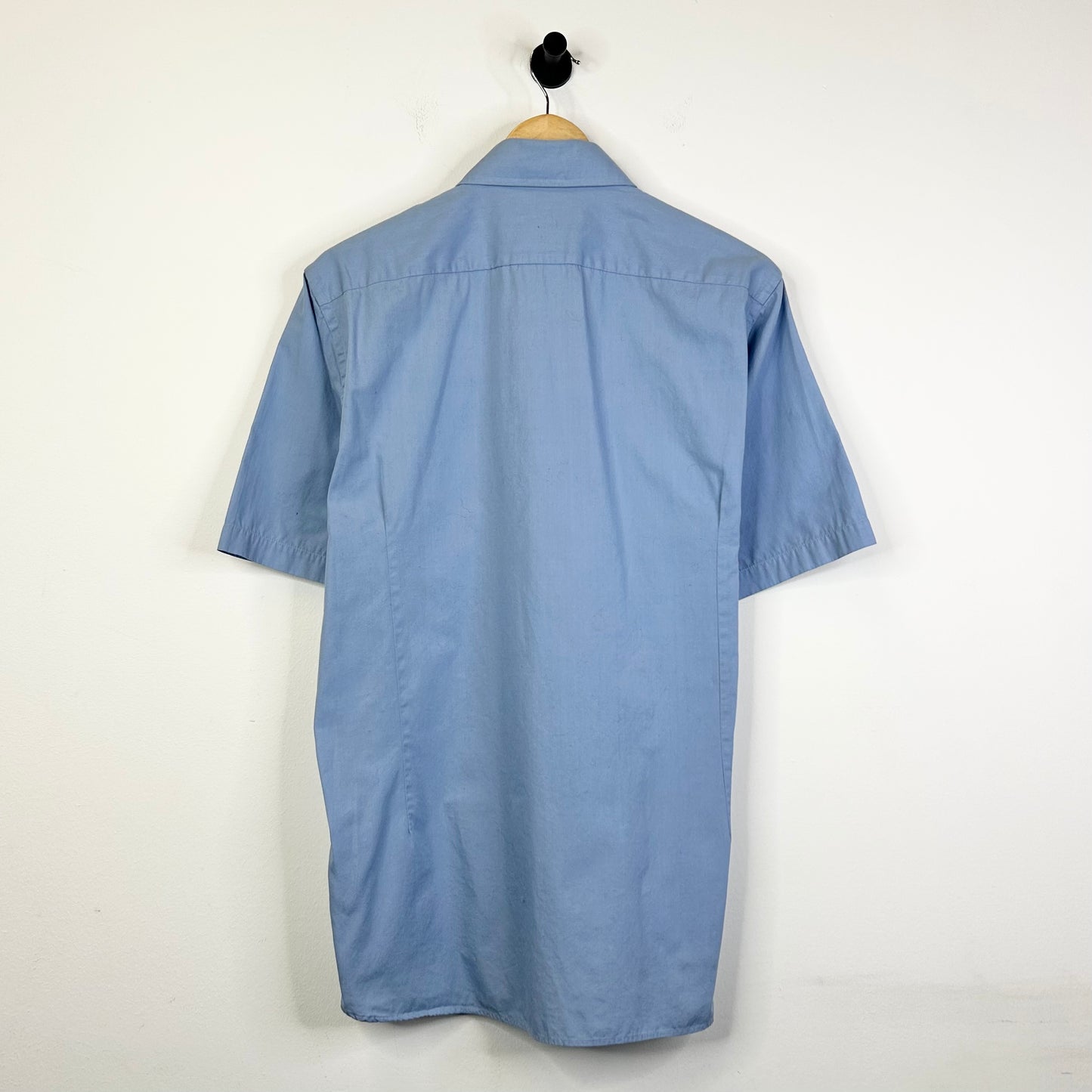 CHRISTIAN DION CHEMISES BABY BLUE BUTTON UP SHIRT