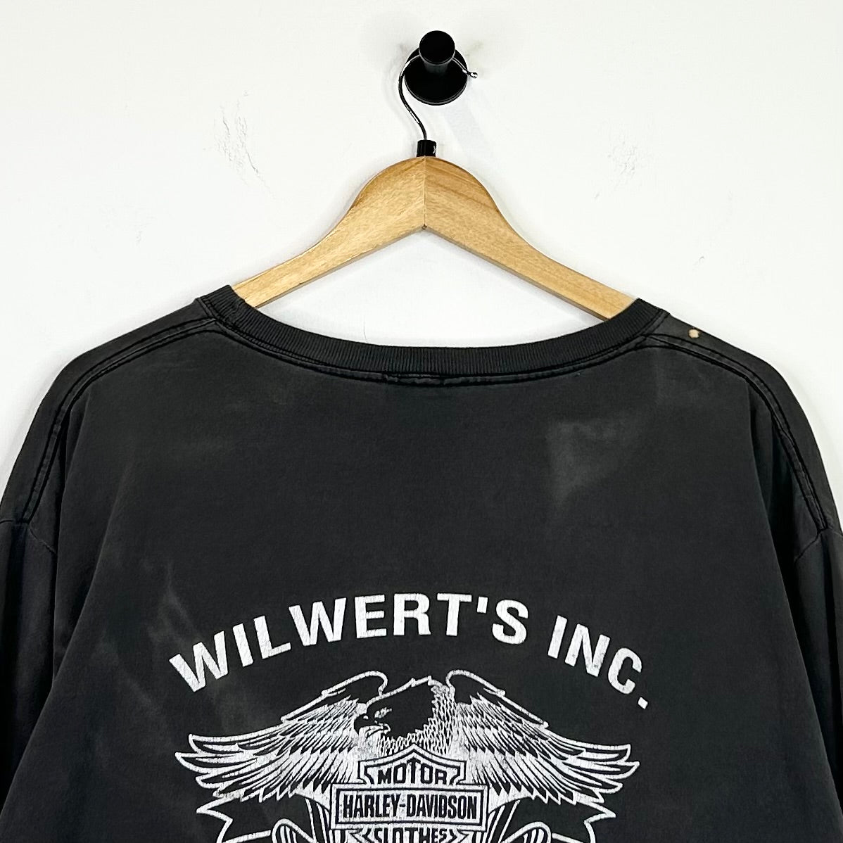 HARLEY DAVIDSON PURPLE EAGLE LOGO TEE