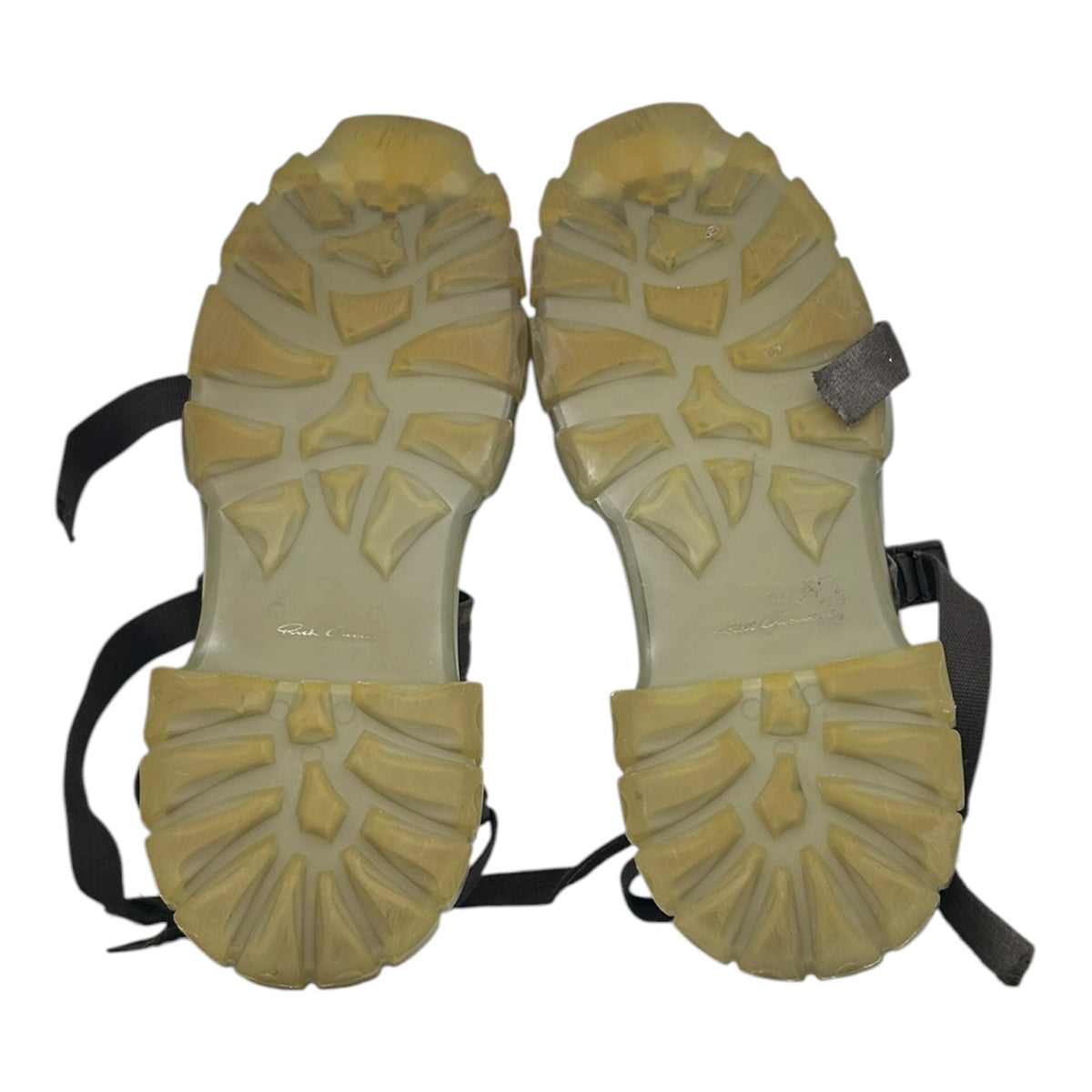 PREOWNED RICK OWENS TRACTOR SANDAL