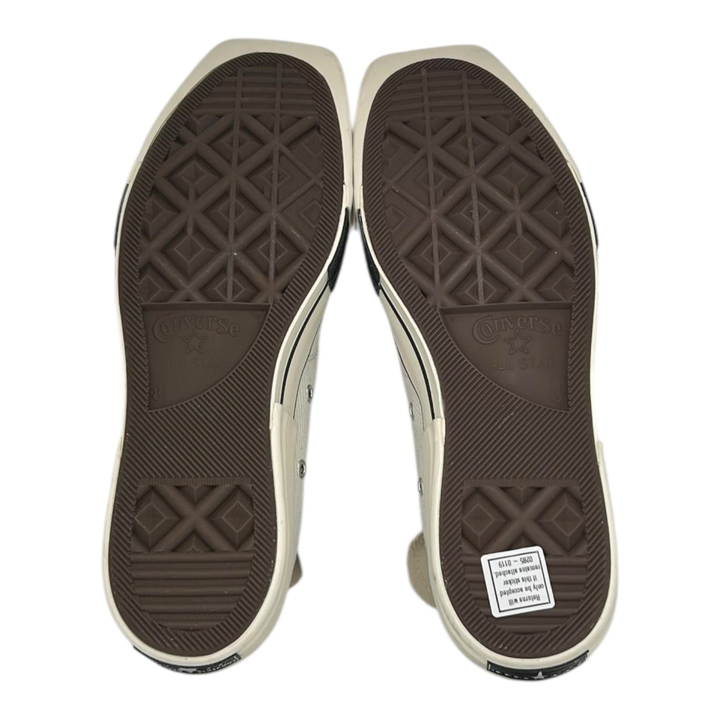 PREOWNED CONVERSE X DRKSHDW RICK OWNES LOW SNKR WHITE