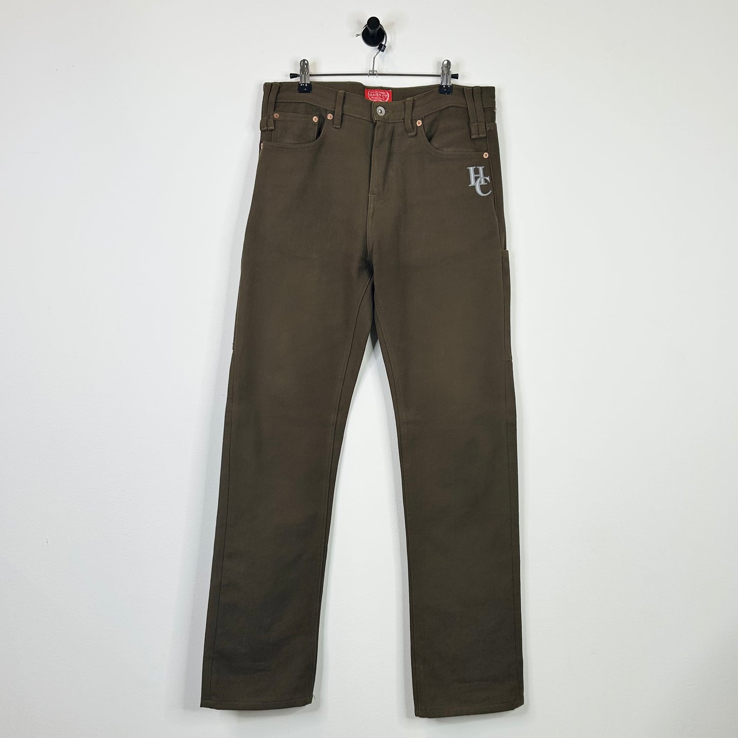 HAVEN CT BROWN CANVAS PANTS