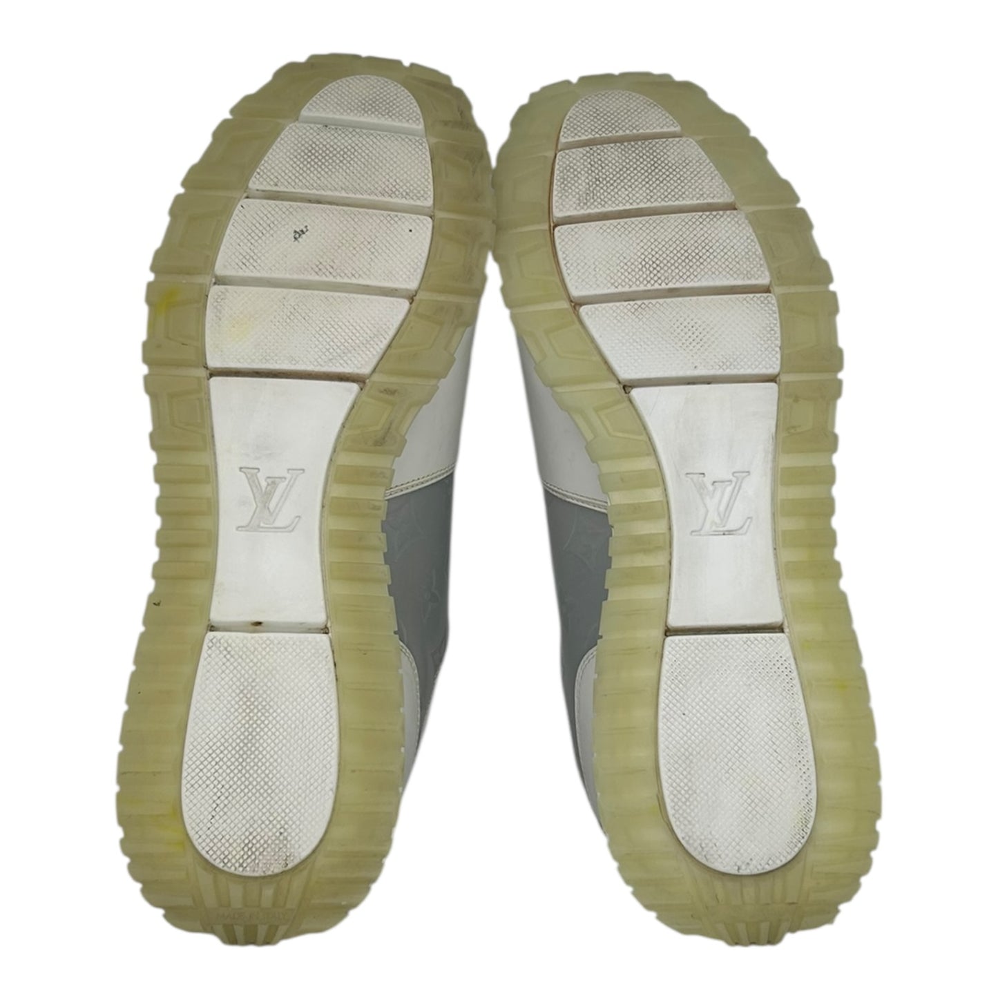 PREOWNED LOUIS VUITTON RUN AWAY SNKR WHITE