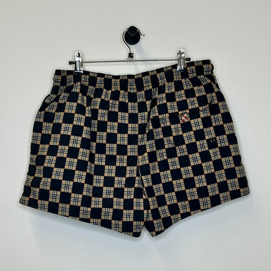 BURBERRY CHECKERBOARD SWIM SHORTS