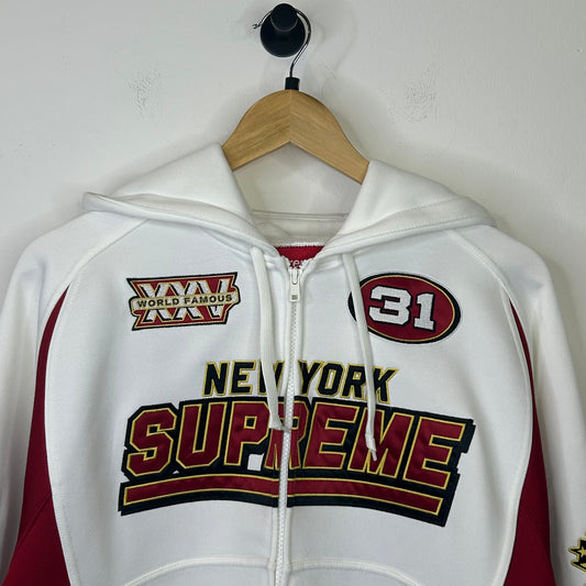 SUPREME FOOTBALL ZIPUP HOODIE