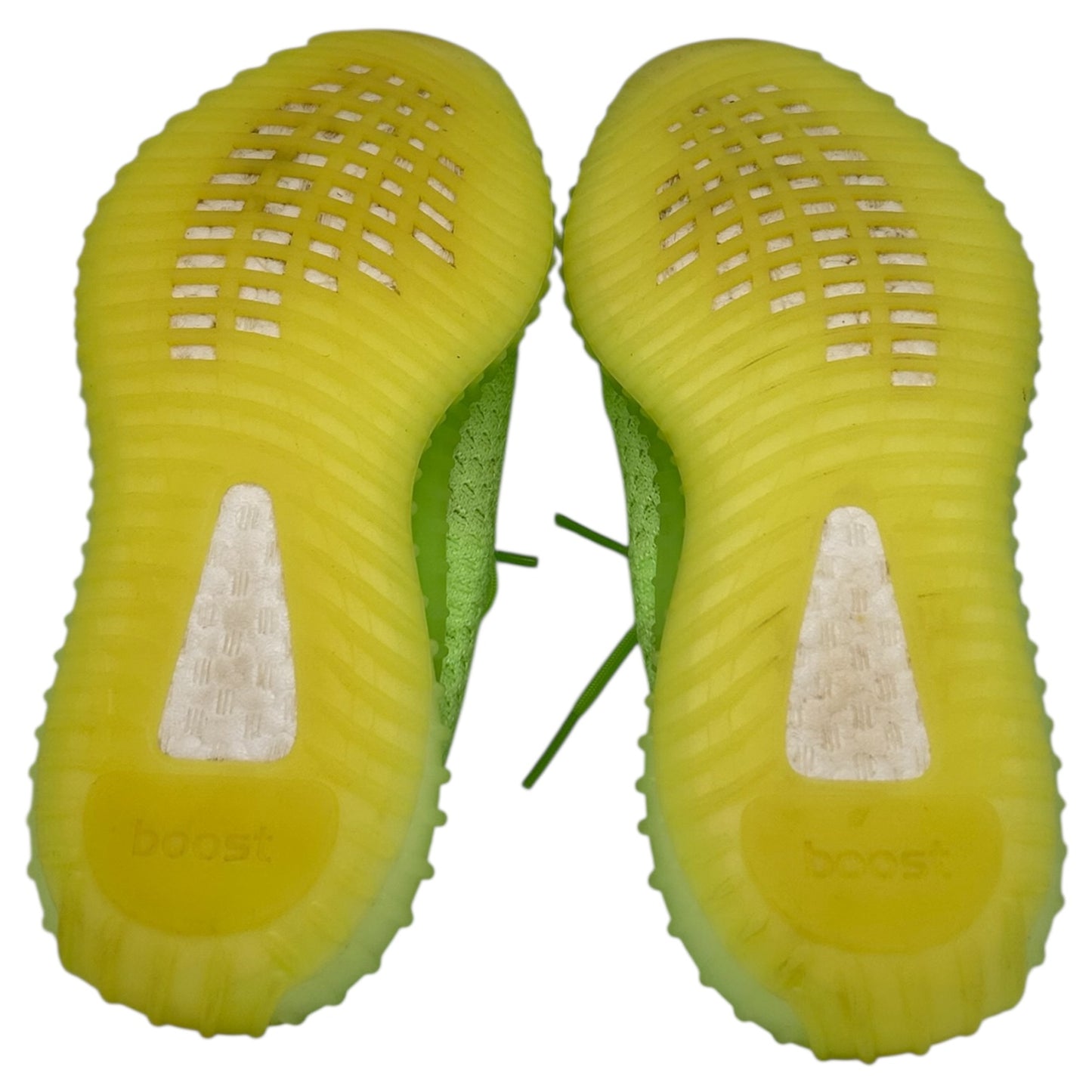 PREOWNED YEEZY 350 V2 GLOW SIZE 5Y