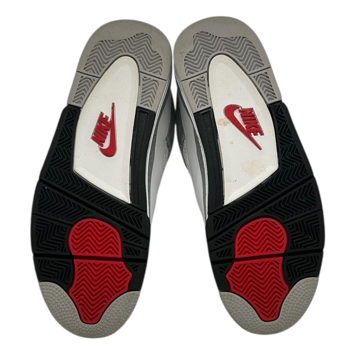 PREOWNED JORDAN 4 WHITE CEMENT SIZE 10.5