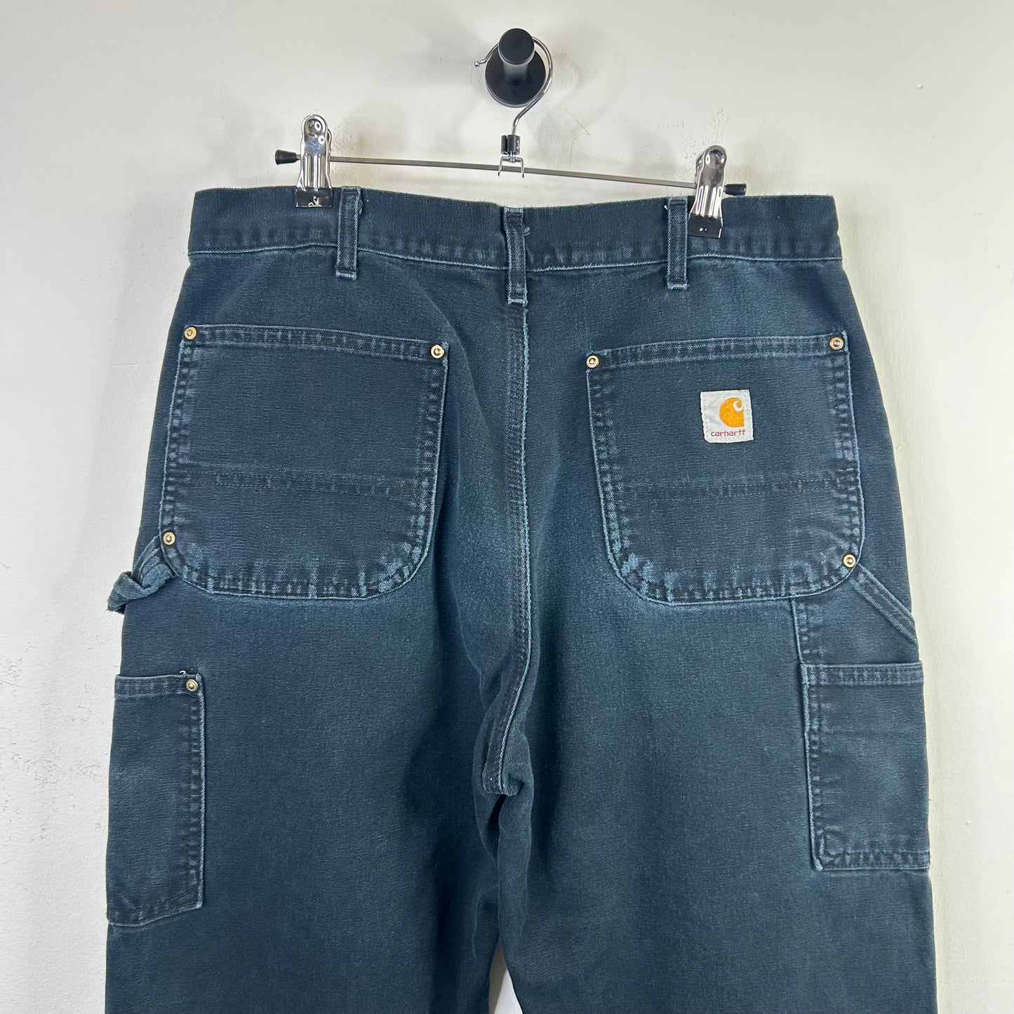 CARHARTT BLACK DOUBLE KNEE