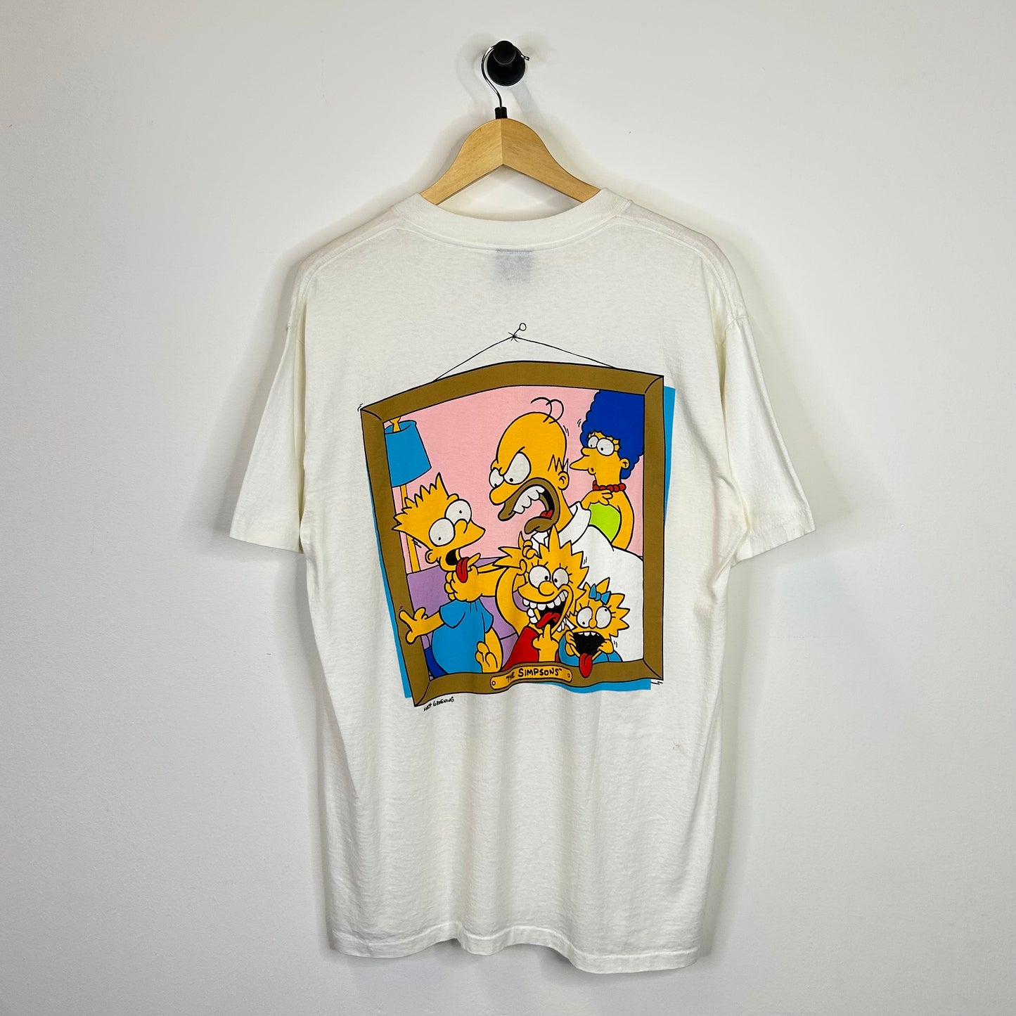 1989 SIMPSONS SAY CHEESE TEE