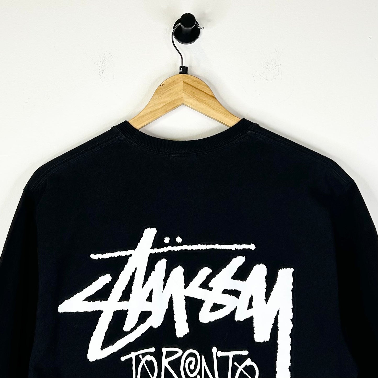 STUSSY TORONTO TEE BLACK