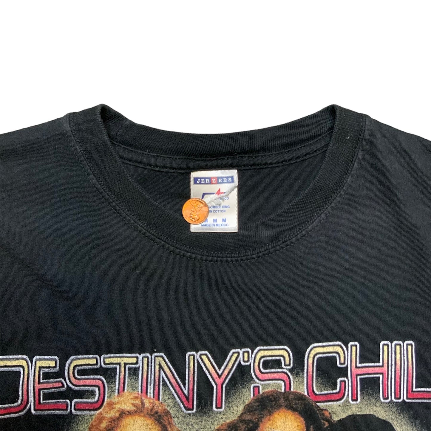 2005 DESTINY’S CHILD TOUR T-SHIRT ON FLOOR
