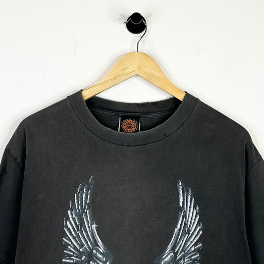 HARLEY DAVIDSON CHROME WINGED ENGINE TEE