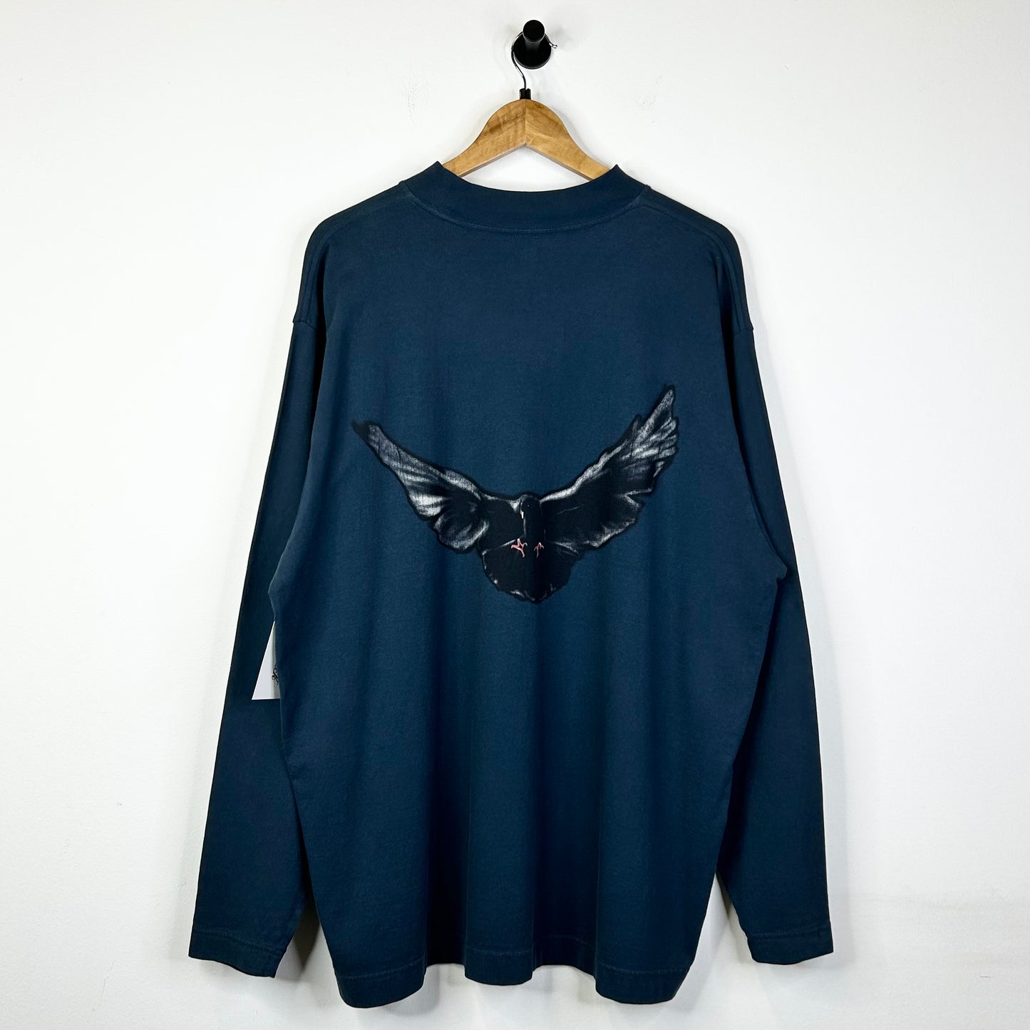 YEEZY GAP NAVY DOVE LONGSLEEVE TEE