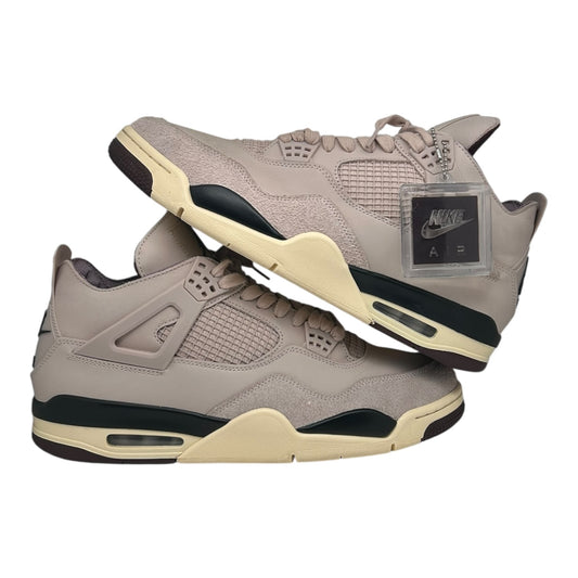 PREOWNED A MA MANIERE JORDAN 4 RETRO FOSSIL STONE