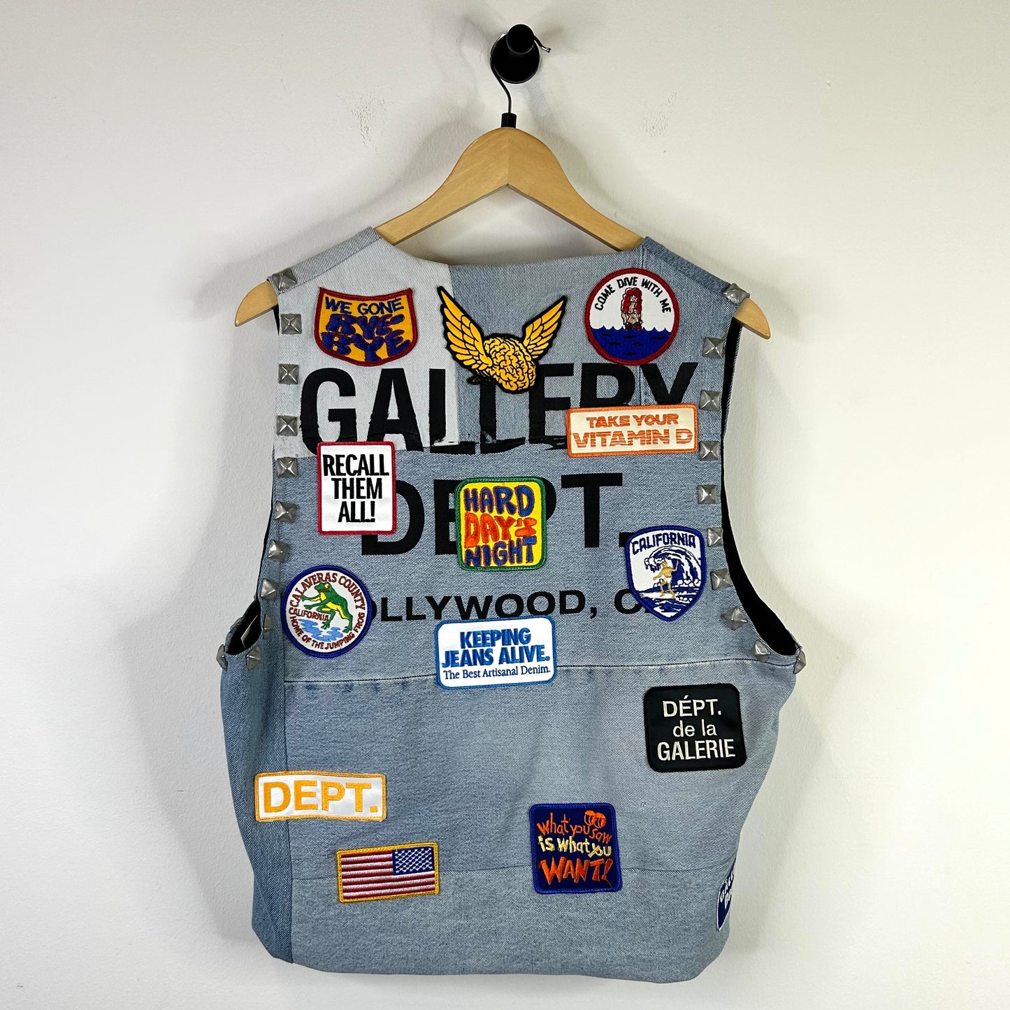GALLERY DEPT. PATCH VEST
