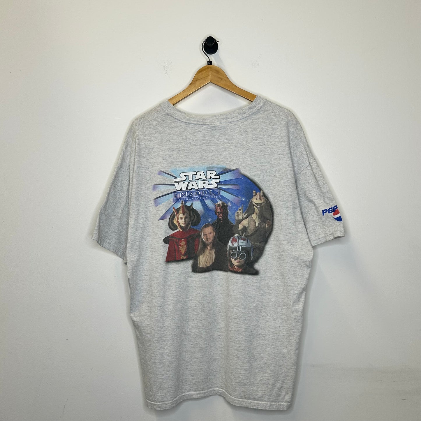 STAR WARS EPISODE 1 GREY TEE