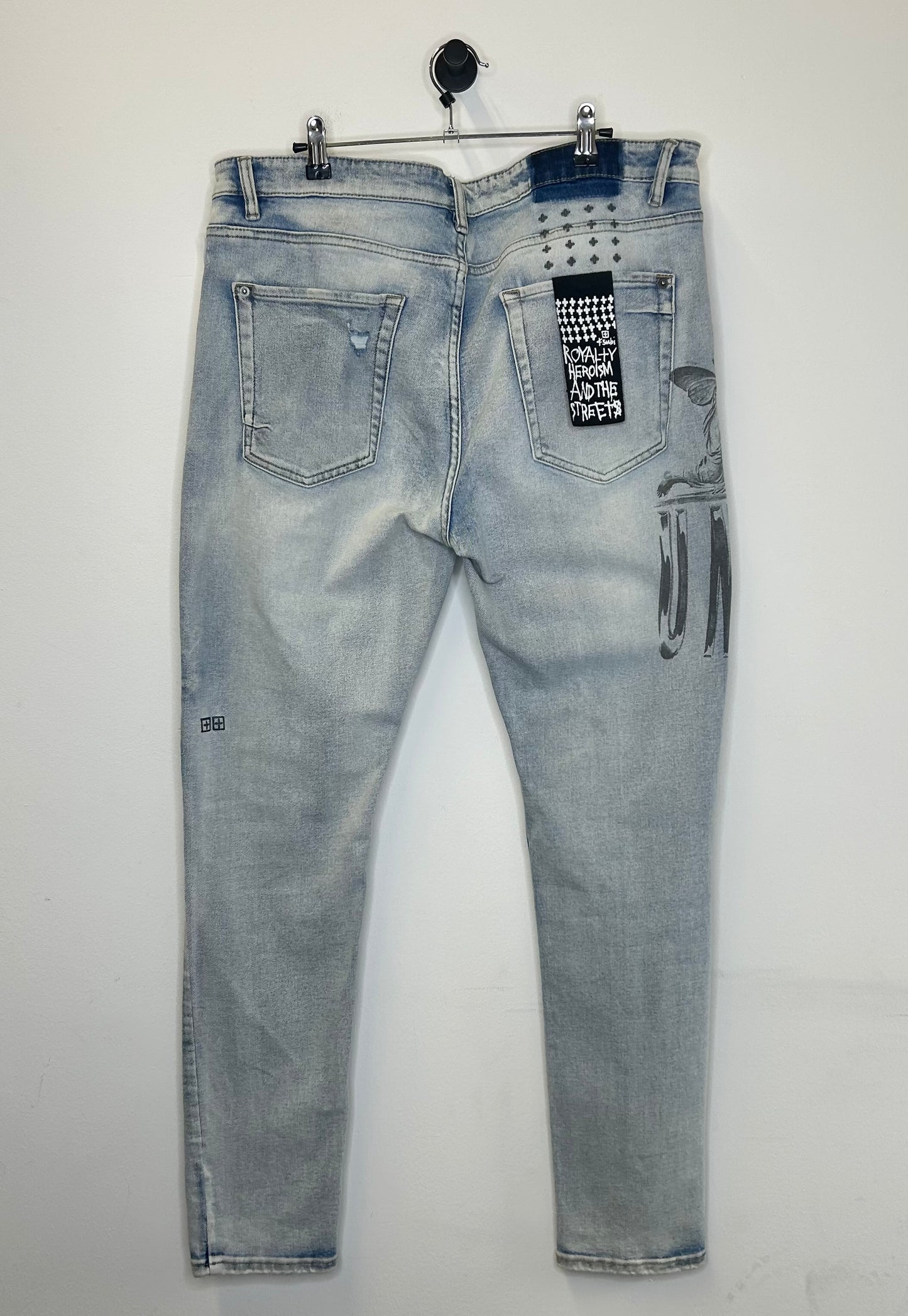 KSUBI UNITY BLUE SKINNY JEANS